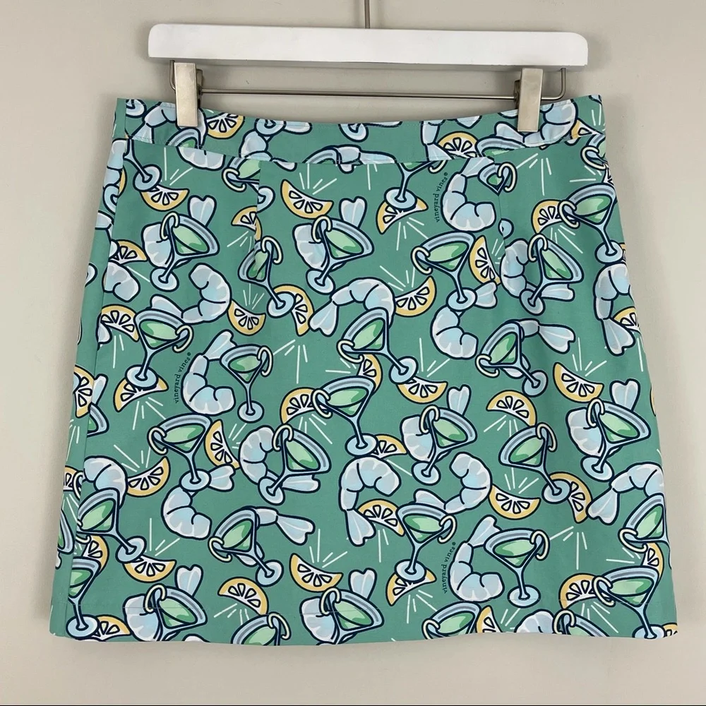 Vineyard Vines Wasque Wrap Front Skirt Swim Cover - Picture 5 of 6